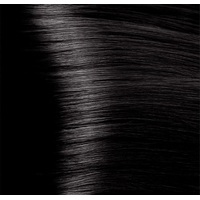 Крем-краска для волос Kapous Professional с кератином NA 4.18 коричневый лакричный