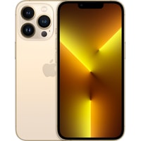 Смартфон Apple iPhone 13 Pro 256GB Восстановленный by Breezy, грейд A+ (золотистый)