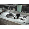 Кухонная мойка ZorG GL-7851-OV-White