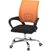 Кресло LoftyHome Staff (черный/оранжевый)