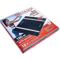 Напольные весы Delta Lux DE-4600 (черный)