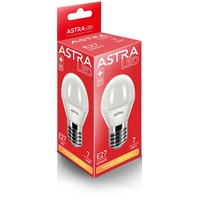 Светодиодная лампочка Astra LED G45 E14 7 Вт 3000 К