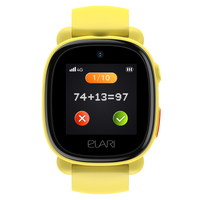 Детские умные часы Elari KidPhone 4G Lite (желтый)