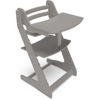 Растущий стул Millwood Вырастайка Eco Prime со съемным столиком (серый)