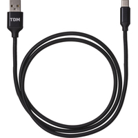Кабель TDM Electric USB Type-A - USB Type-C SQ1810-0308 (1 м, черный)
