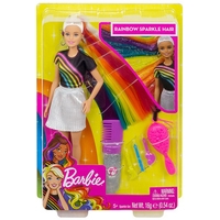 Кукла Barbie Rainbow Sparkle Hair Doll FXN96