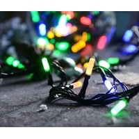 Новогодняя гирлянда Огоньки Восьмигранник 036 100 LED 9 м (разноцветный)