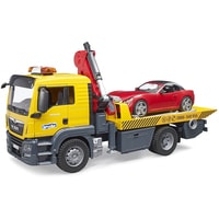 Набор Bruder MAN TGS tow truck with roadster 03750