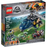 Конструктор LEGO Jurassic World 75928 Погоня за Блю на вертолёте
