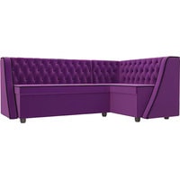 Угловой диван Лига диванов Лофт 104596 (правый, фиолетовый)