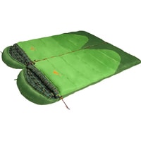 Спальный мешок AlexikA Siberia Compact Plus 200 (левая молния, зеленый)