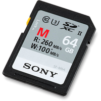 Карта памяти Sony SDXC SF-M Series UHS-II 64GB