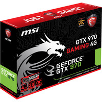 Видеокарта MSI GeForce GTX 970 Gaming 4GB GDDR5 (GTX 970 GAMING 4G)