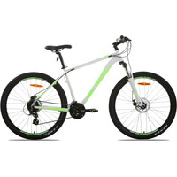 Велосипед AIST Slide 1.0 27.5 р.16 2023 (белый/зеленый)