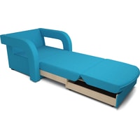Кресло-кровать Мебель-АРС Кармен-2 (рогожка, синий)