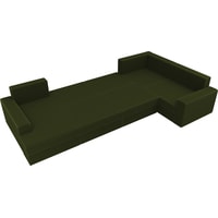 П-образный диван Mebelico Мэдисон-П 106856 (правый, зеленый)