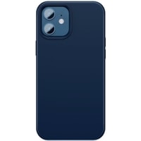 Чехол для телефона Baseus Liquid Silica Gel для iPhone 12 mini (синий)