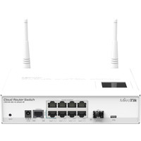 Управляемый коммутатор 3-го уровня Mikrotik Cloud Router Switch CRS109-8G-1S-2HnD-IN