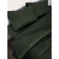 Постельное белье Loon Emily (2-спальный, наволочка 50x70, темно-зеленый)