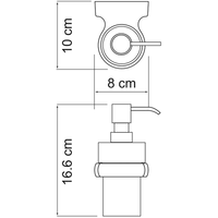 Дозатор для жидкого мыла Wasserkraft К-6899