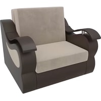 Кресло-кровать Mebelico Меркурий 105481 80 см (бежевый/коричневый)