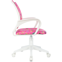 Компьютерное кресло Бюрократ Burokids 1W 1920845 (розовый сланцы/пластик белый)