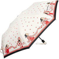 Складной зонт Moschino 7961-OCI Olivia Scarves Cream
