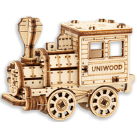 3Д-пазл Uniwood UNIT Паровоз с дополненной реальностью