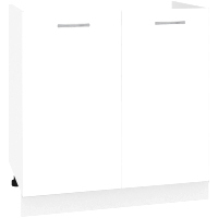 Шкаф напольный Кортекс-мебель Корнелия Лира НШ80м (белый)