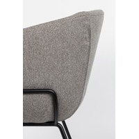 Интерьерное кресло Zuiver Feston (серый/черный) в Борисове
