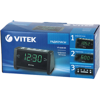 Настольные часы Vitek VT-6608 BK