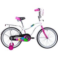 Детский велосипед Novatrack Candy 20 (белый, 2019)