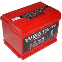 Автомобильный аккумулятор Westa RED 6СТ-60 низкий (60 А·ч)