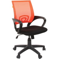 Кресло CHAIRMAN 696 black (оранжевый)