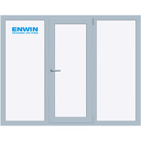Окно ПВХ Enwin 60/4 Quadro 2080x1430 Г+П/О+Г СП2