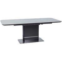 Кухонный стол Signal Pallas Ceramic 160 (серый/черный)