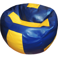Кресло-мешок Bagland Волейбол XL (кожзам латте-411/кожзам латте-люкс-416)
