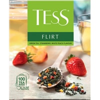 Зеленый чай Tess Flirt 100 шт