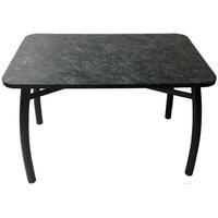 Кухонный стол Solt 110x70 (костило темный/ноги усиленные шелби-дуо черные)