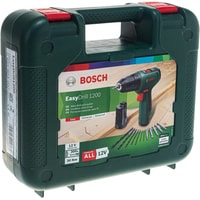 Дрель-шуруповерт Bosch EasyDrill 1200 06039D3007 (с 2-мя АКБ, кейс)