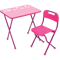 Складной стол Nika Алина КА2 (розовый)