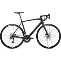 Велосипед Merida Scultura 7000-E XXS 2021 (глянцевый черный/матовый черный)