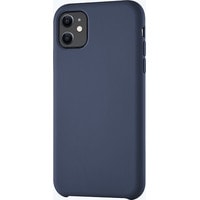 Чехол для телефона uBear Silicone Touch Case для iPhone 11 (темно-синий)