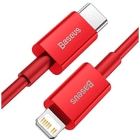 Кабель Baseus CATLYS-A09 USB Type-C - Lightning (1 м, красный)