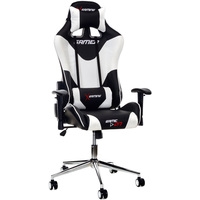 Кресло Calviano X-Gaming 1712 (черный/белый)