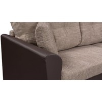 Угловой диван Настоящая мебель Амстердам AAA0037010 (бежевый/коричневый)