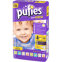 Подгузники Pufies Baby Art&Dry 4+ Maxi+ Size XL (56 шт)