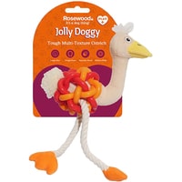 Игрушка для собак Rosewood Jolly Doggy Tough Multi Texture Ostrich 39029