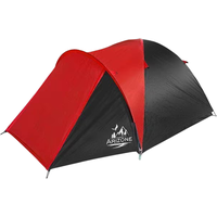 Кемпинговая палатка Arizone Element-3 (красный/черный)
