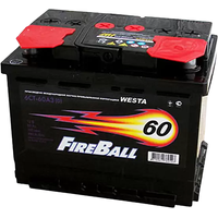 Автомобильный аккумулятор FireBall 6CT-60 NR (60 А·ч)